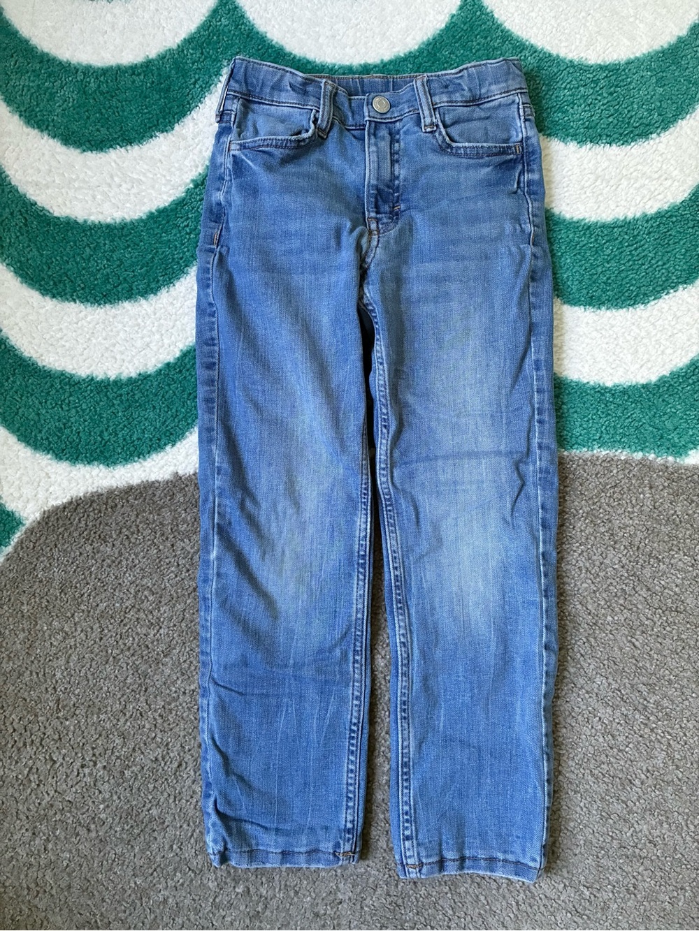 H&M Slim Fit Lined Jeans (Medium Denim Blue) Size 7